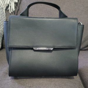 Two Kendall and Kyle sample purses black leather